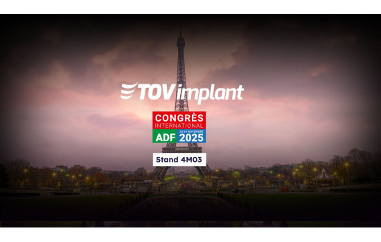 TOV‑Implant au Congrès de l’ADF 2025 – Rendez‑vous du 25 au 29 novembre 2025
